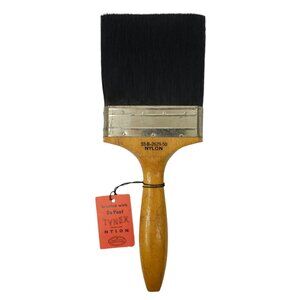FPI Inc Paint Brush Wood Handle Vtg Dupont Tynex Nylon Bristles 38-B-2629-50 NOS